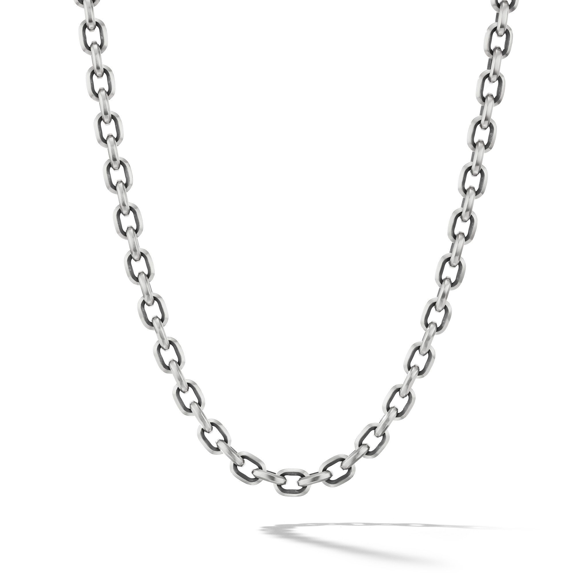 David Yurman Men's Deco Chain Link Bracelet in Silver, 6.5mm