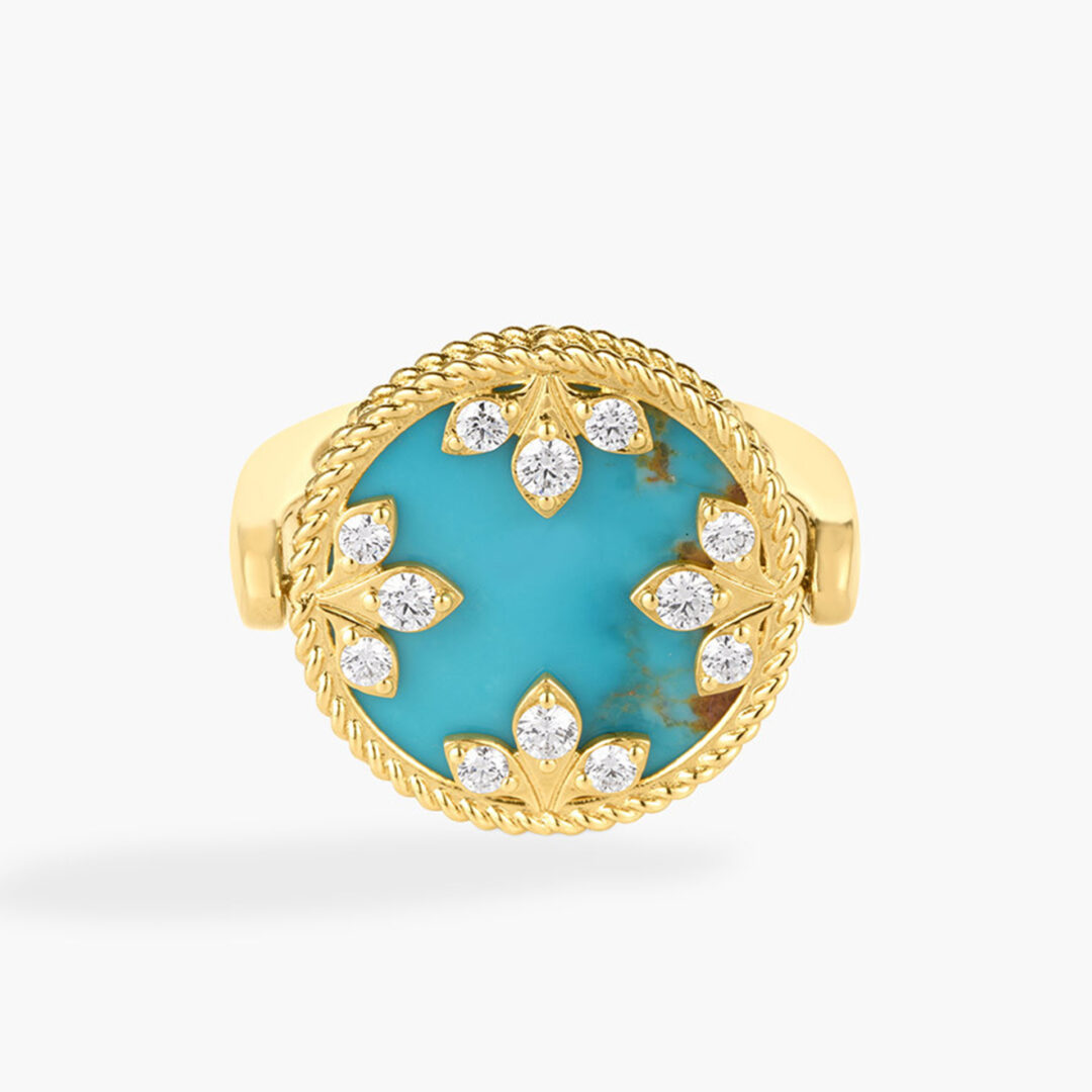 Reversible Venetian Medallion Ring