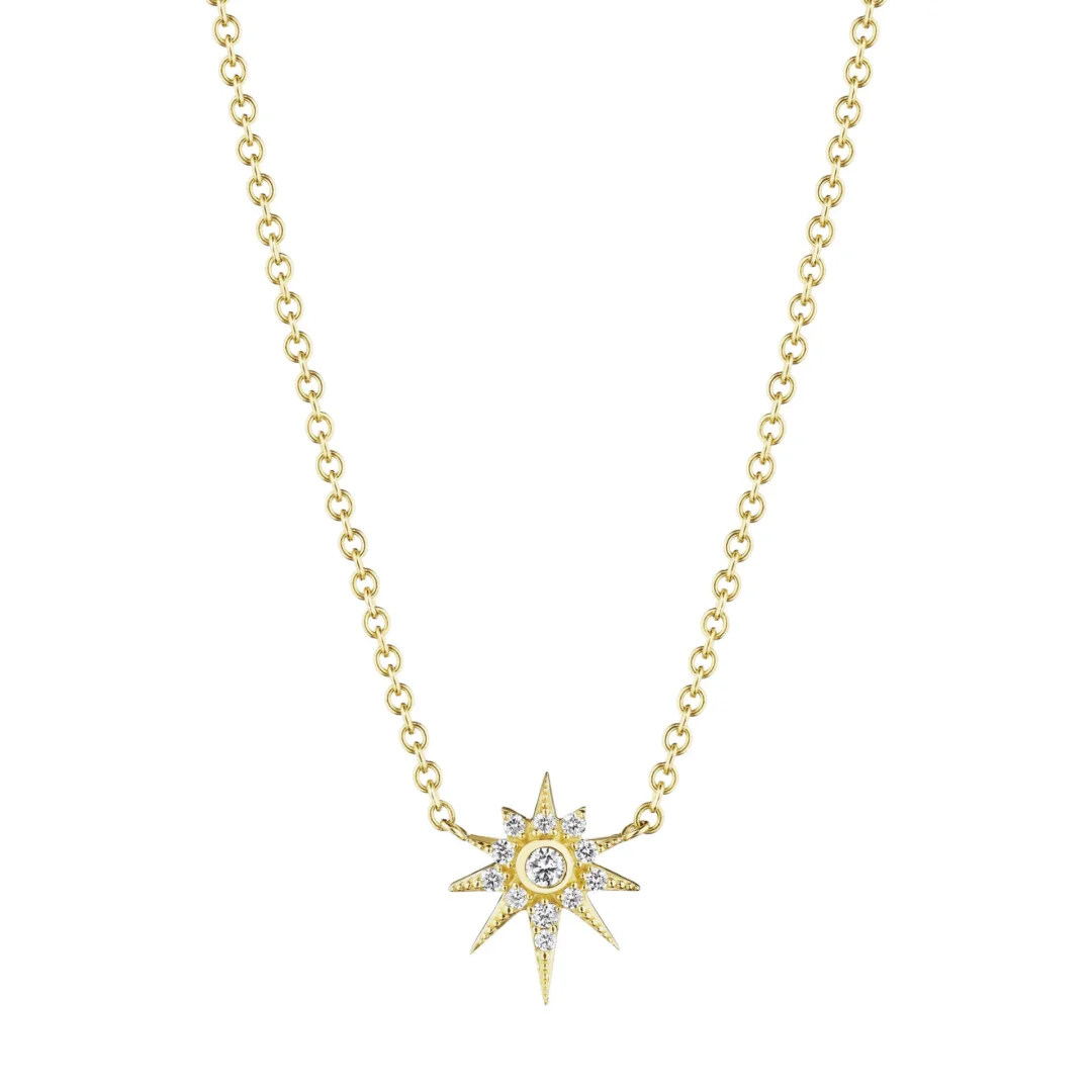 Petite Penny Starburst Necklace